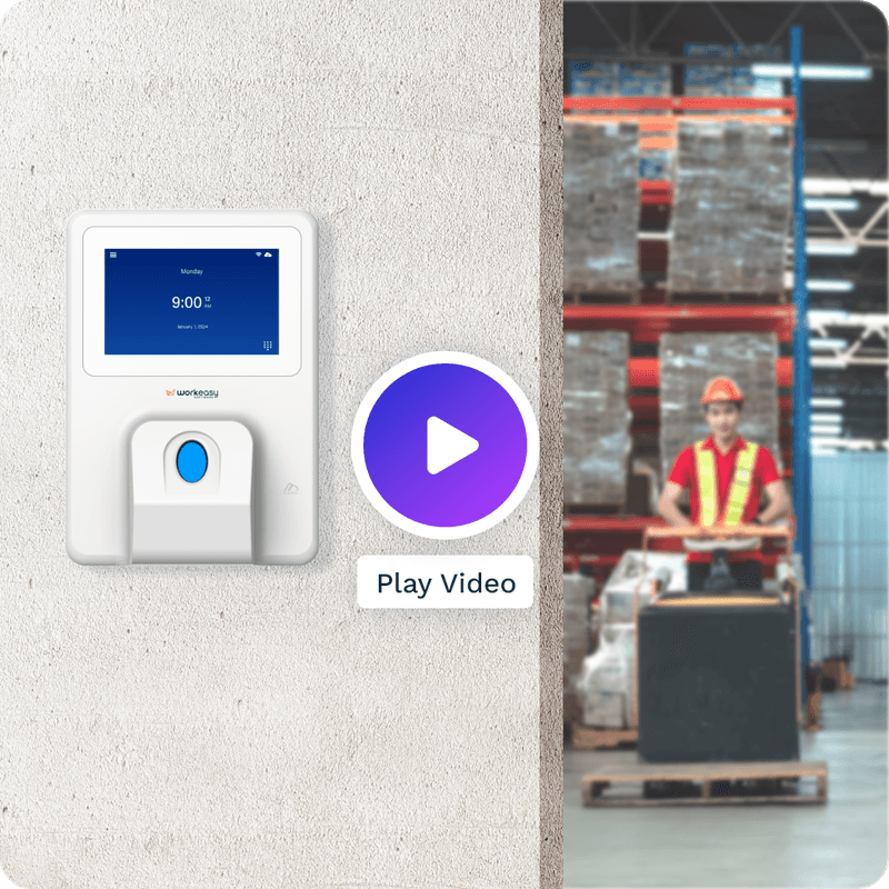 Xenio 700 Industrial-grade Fingerprint Time Clock